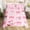 Light Pink White, variant on Homewish Warm Halloween Witch Ghost Bedding,Pumpkin Lantern Pattern Duvet Cover Full,Black Orange,Halloween Reversible,3-Piece,1 Duvet Cover and 2 Pillowcases