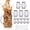 Clear, variant on Mason Jars with Lids and Straws, 6 Pack 16 Oz Glass Cups for Cold Beverages, Juice, Smoothies, Iced Coffee, Cocktails Leak-Proof Drinking Glasses with Sealed & Straw Lids, Clear
