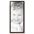 thumbnail image 2 of ArtToFrames 16" x 37" Walnut Picture Frame, 16x37 inch Brown Wood Poster Frame (WOM-4106), 2 of 8