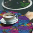 thumbnail image 2 of Ambesonne Floral Fitted Round Tablecloth, Vintage Bouquet Art, 40"- 44" Diameter, Multicolor, 2 of 5