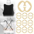 thumbnail image 5 of Adpan Bra Strap Clips, Racerback Bra Clips to Make Racerback-Bra Hooks, Invisible Underwear Anti Slip Buckle, Non-Slip Support for Slip Bra Clip to Conceal Straps, 10 Pcs, 5 of 5