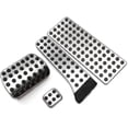 thumbnail image 1 of Pedal de acero inoxidable para Mercedes Benz CES Glk Slk Cls Sl-class W203 W204 W211 W212w210 Amg, almohadilla de reposapiés de freno de acelerador, 1 of 3