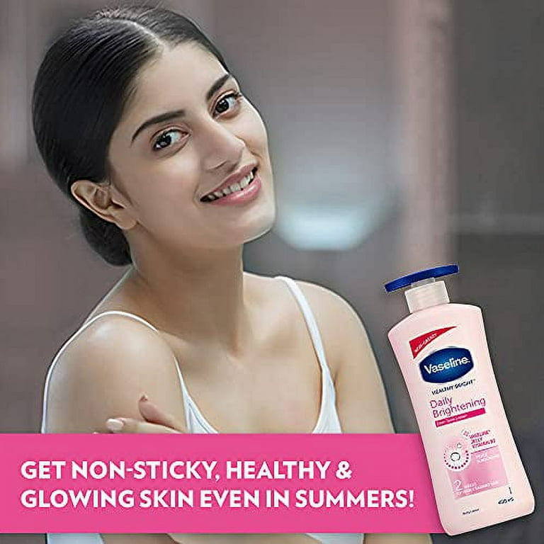 ワセリン ヘルシーブライト デイリープロテクションブライトニング 4本 Amazon.com : Vaseline Healthy Daily Lotion | With Vitamin b3