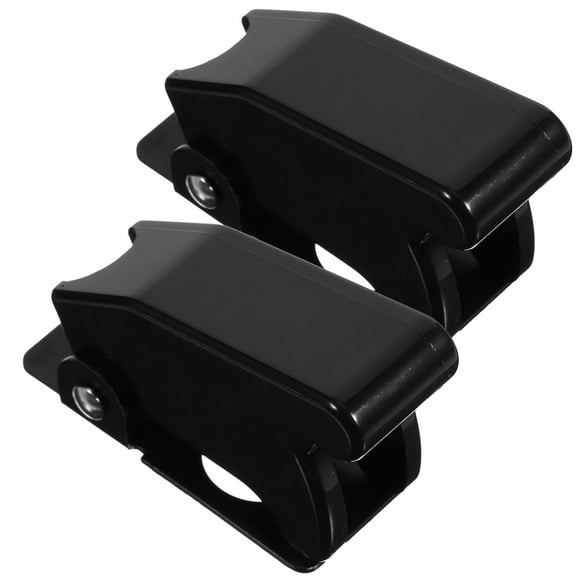 Masteelf 2pcs Switch Cover Toggle Switch Plate Guards Plastic Flipping Safety Switch Caps