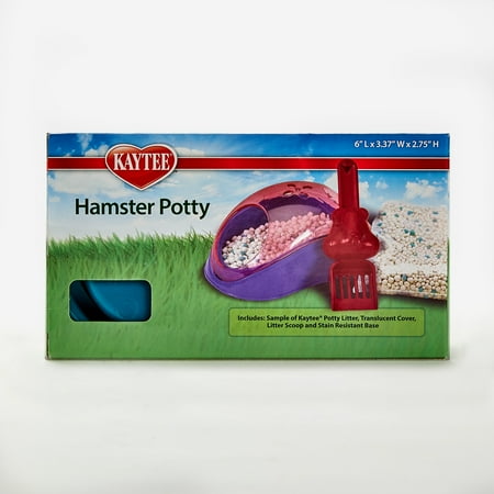 UPC: 0045125613421 | Kaytee Hamster Potty Litter Box Training with Pan & Scoop Pet Supplies Assorted