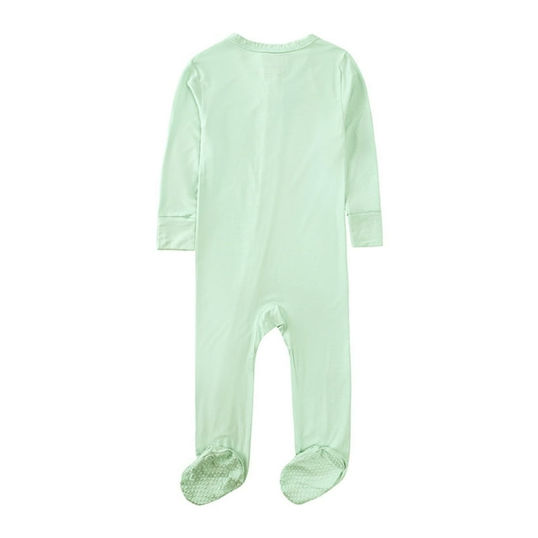 Onesie Pajamas Baby Boys Girls Cotton Rompers Footed Pajamas