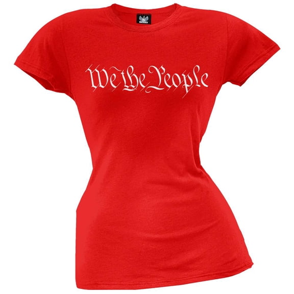 We The People Red Juniors T-Shirt - Large
