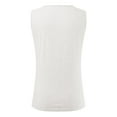 thumbnail image 7 of Sngxgn Women's Camisole V-Neck Sleeveless Short Cami(White,S), 7 of 7