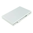 thumbnail image 2 of Foto&Tech SILVER Aluminum Memory Card Carrying Case 6 Slots for SD Card Lexar Kingston Sony, 2 of 4