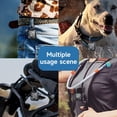 thumbnail image 3 of YUNOVA IP67 Waterproof Carbon Fiber AirTag Case, 3M Adhesive 4-Screw Lock Hidden Mount, Compatible with Apple AirTag, Shockproof for Bike Drone Outdoor, 3 of 7