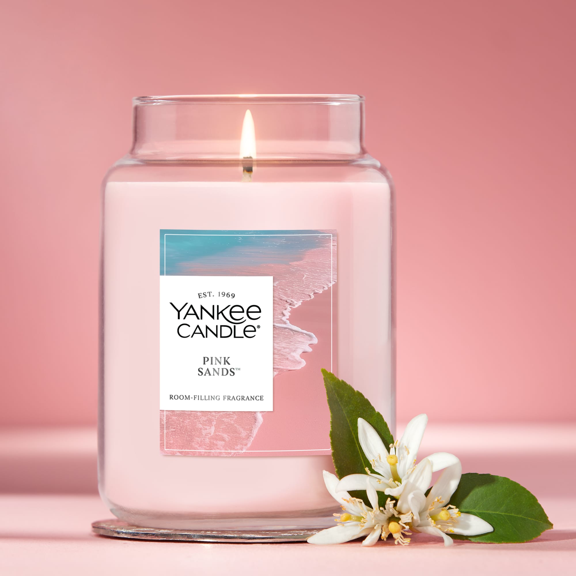 Yankee Candle 22 oz Original Large Jar, Pink Sands photo 4