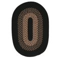 thumbnail image 1 of Colonial Mills MD44R060X084 5 x 7 ft. Madison Wool Blend Area Rug, Jet Black, 1 of 1
