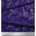 thumbnail image 3 of Soimoi Rayon Fabric Floral & Paisley Print Sewing Fabric Yard 56 Inch Wide, 3 of 3
