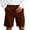 Brown, variant on Zimjoy Men's Cargo Shorts Classic 10" Inseam Relaxed Fit Casual Outdoor Work Shorts with Multi Pocket for Fishing Camping Golf, Green M