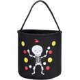 thumbnail image 1 of bolsas de tela para truco o trato de Halloween, cubos de dulces, bolsas de regalo para fiestas de Halloween, 1 of 2