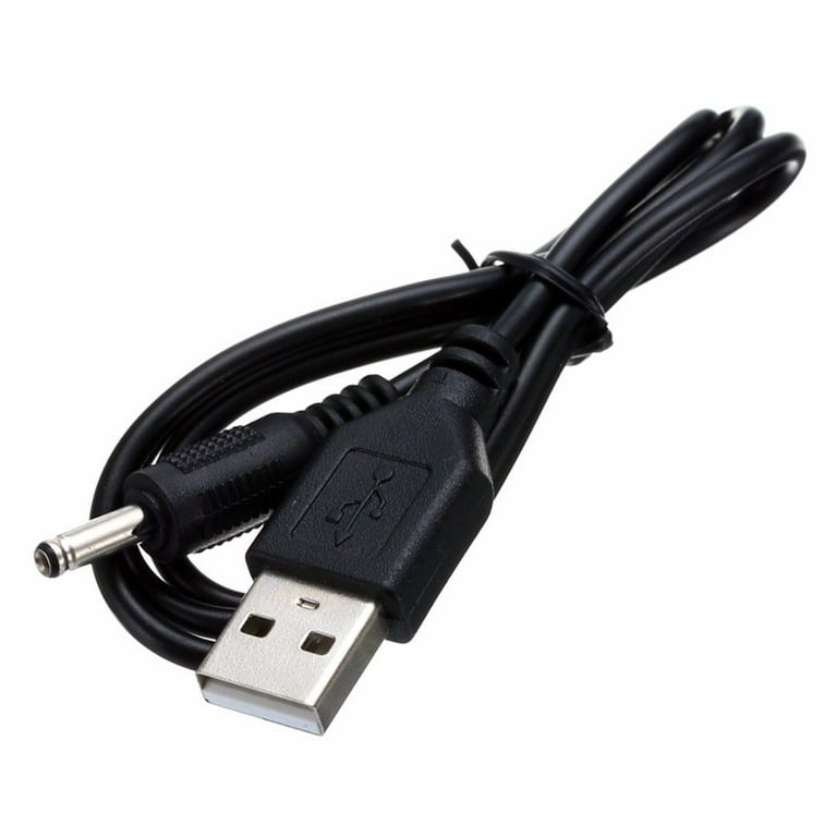 USB A to DC 3.5 mm/1.35 mm 5 Volt DC Barrel Jack Power Cable type