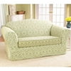 Home Trends Cape Cod Reversible Loveseat and Sofa Slipcover, Kiwi
