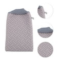 thumbnail image 3 of Unique Bargains Gloves Bath Towel for bathroom 14x24cm 1 Pc Ligt Gray, 3 of 6
