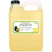 Dr Adorable - 32 oz - Avocado Oil - 100% Pure Organic Cold Pressed Refined Natural Hair Skin