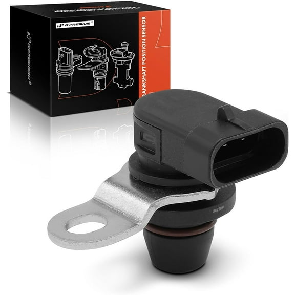 A-Premium Engine Crankshaft Position Sensor Compatible with Chevrolet Impala, Camaro, Corvette, Caprice & Buick Commercial Chassis, Roadmaster & Cadillac, Fleetwood & Pontiac Firebird