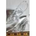 thumbnail image 2 of Chaussons Cendrillon, Plastique Transparent, 3.5 Pouces de Long, Lot de 36, 2 of 3