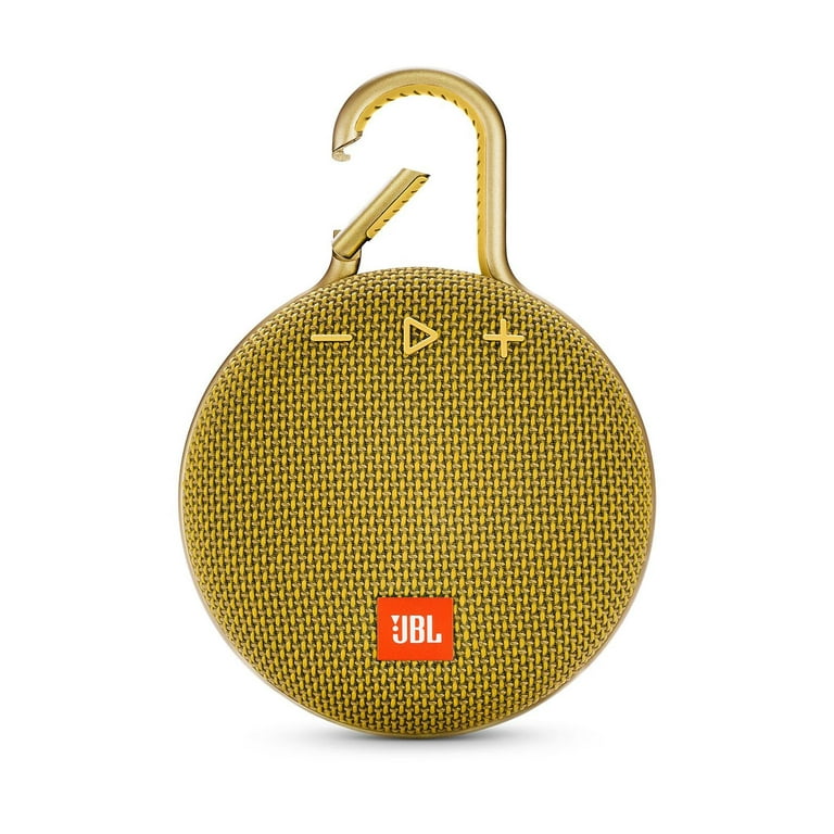 Open Box JBL Clip 3 Mustard Yellow Portable Bluetooth