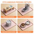 thumbnail image 6 of OTHER LOVE 28"x20" Silicone Pet Food Mat, Waterproof Non-Slip Dog Cat Bowl Mat with Raised Edge, Pink, 6 of 11