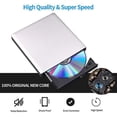 thumbnail image 2 of External DVD drive 3D USB 3.0 and Type-C Bluray CD-DVD reader, 2 of 5