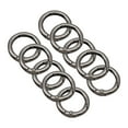 thumbnail image 3 of GUOOL 10 Pcs Mousqueton Rond 0.9 Pouces Pinces à Pression Boucles Toriques Pince Métal Durable pour Sacs Noir, 3 of 7