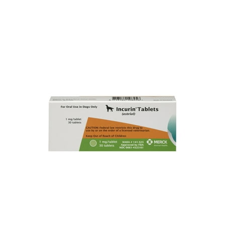 Incurin (Estriol) Tablets for Dogs, 1mg