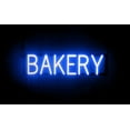 thumbnail image 1 of SpellBrite BAKERY LED Sign for Business. 24.4" x 6.3" Blue BAKERY Sign Has Neon Sign Look With Energy Efficient LED Light Source. Visible from 500+ Feet, 8 Animation Settings., 1 of 4