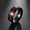 L, variant on TopLLC Rings Couple Ring Wood Grain Titanium Steel Heart Three Layer Ring Ring Set Ring ring