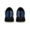 thumbnail image 4 of Texas Bluebonnet Flowers American flag Shoes Sneakers Black Size 10.5, 4 of 7
