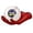 Red, variant on Hold My Ball Baseball Holder – Red Wall Mount Hand Display for Ball Storage & Memorabilia - Baseball Holder Display for Collectors & Sports Fans