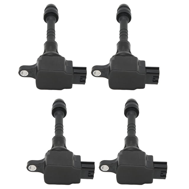 Bobina de encendido de coche de 4 piezas 22448‑6N015 Reemplazo ABS para Nissan Sentra 1.8L L4 2002-2006