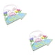 thumbnail image 4 of Matsuzay 1 Juego de decoraciones de Pascua, suministros para festivales, letrero de contrachapada para exteriores, perchas decorativas para puerta JM00288 2piezas Matsuzay CBP220958, 4 of 6