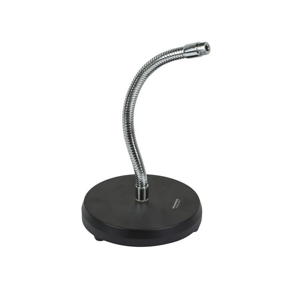 Monoprice Desktop Microphone Stand with Gooseneck and Solid Base