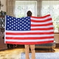 thumbnail image 5 of American Flag for Outside 3x5 Ft, Large America Flag Double Side with Brass Eyelets for American Party Decorations, Bar Garden Street Decoration Indoor Outdoor, 5 of 10