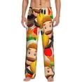 thumbnail image 2 of Lsque Sml Jeffy Print Men's Pajama Pants, Lounge Pant - Comfortable Home Wear,Elastic Waistband, Stylish Design-X-Large, 2 of 9