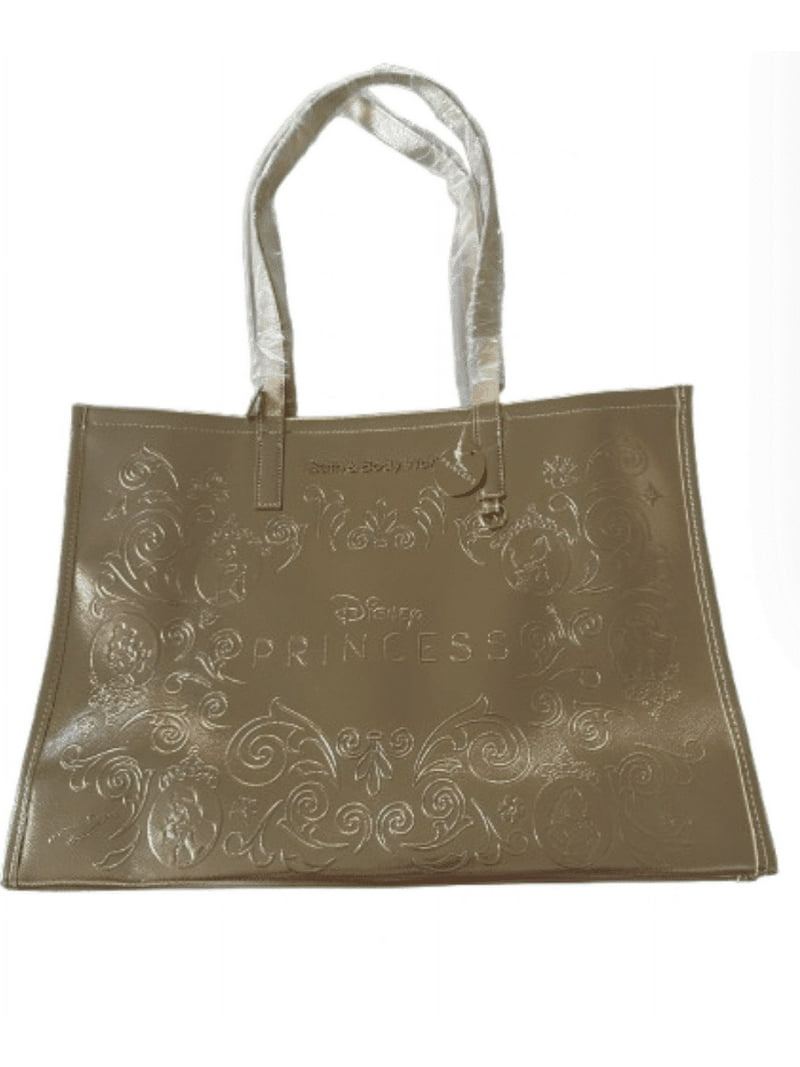 Bath and Body Works Disney Princess Gold Tote Limited New  display picture 1