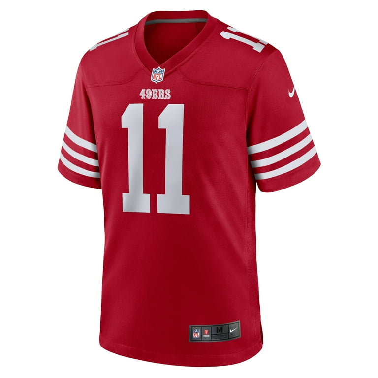 Men's Nike Brandon Aiyuk Scarlet San Francisco 49ers Team Player - Main Image