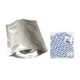 thumbnail image 2 of Pleasant Grove Farm 7 MIL Zip Lock Gusseted Heat Seal Mylar Bags Multiple Sizes WITH Oxygen Absorbers (100, 1 QUART 7 x 10 inch 300cc Absorbers), 2 of 4