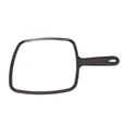 thumbnail image 3 of Handheld Mirror, ABS Frame Handle Shaving Mirror Anti Slip Sturdy Durable  For Hairdressing, 3 of 8