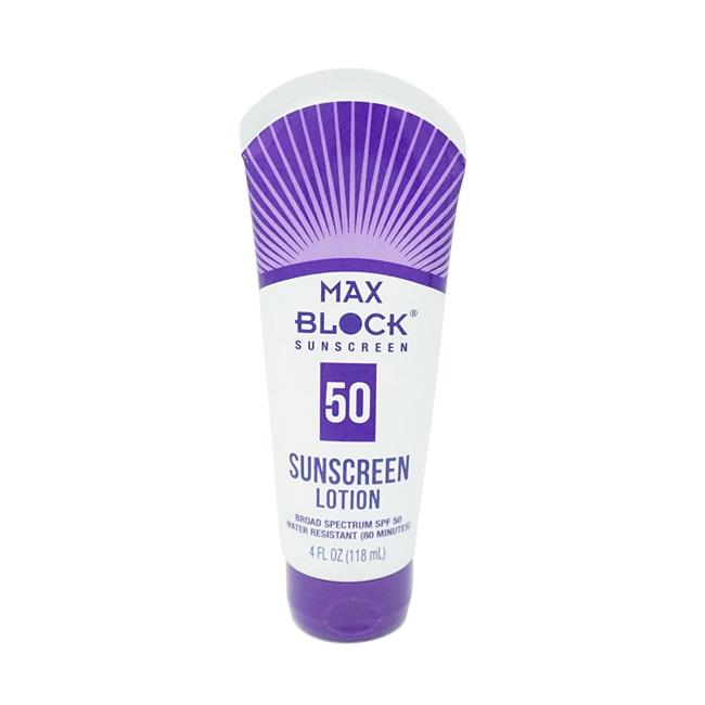 DDI 2291710 Max Block Sunscreen Lotion SPF 50 4 oz. Case of 48