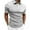 Z03-White, variant on Caqnni Golf Shirts for Men Short Sleeve Regular Fit Performance Casual Striped Print Mens Polo Shirts(White,3XL)