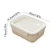 thumbnail image 3 of Lonchera de plástico multicolor con múltiples compartimentos | A prueba de fugas y apta para microondas | Para estudiantes, la oficina o picnics | Incluye espacio para utensilios y bolsa térmica, 3 of 6