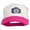 Hot Pink White, variant on Camera Design Photographer Embroidered Foam Mesh Back Cap - Red White Red OSFM