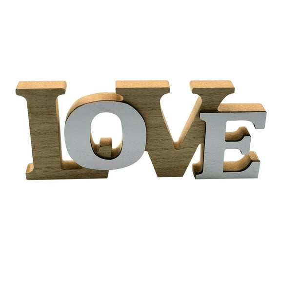 Rustic Cutout Wooden Sign Tiered Tray Decor Tabletop Centerpiece Wedding Bride Badge Dining Table Ornament