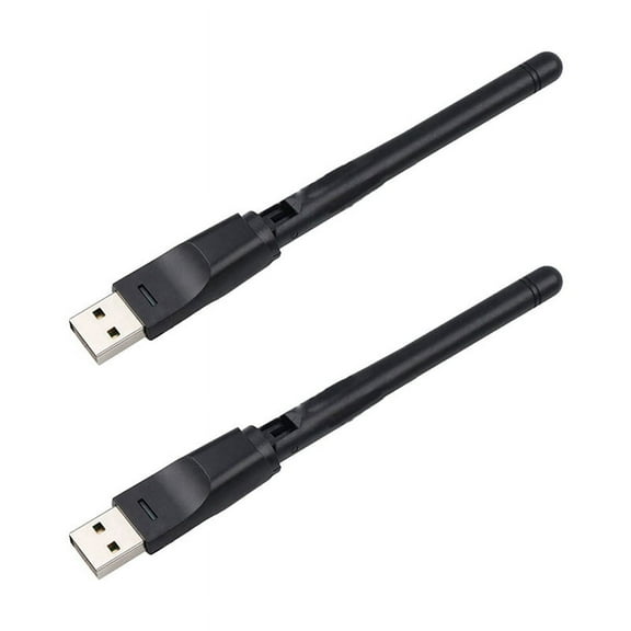 2X RT5370 Wireless Card Portable 2.4G 150Mbps USB WiFi Adapter Wifi Antenna USB WiFi Receiver for PC and TV Box