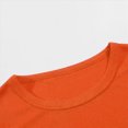 thumbnail image 4 of TOWED22 Toddler Boy Tees 2T-6T Short Sleeve Crew Neck Cotton T-Shirts Cute Cartoon Print Summer Tops(Orange,4-5 Y), 4 of 8